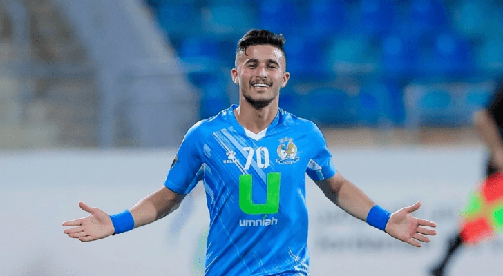 اللاعب أمين الشناينة