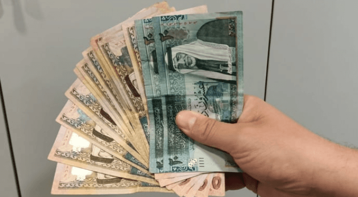 مبالغ نقدية أردنية
