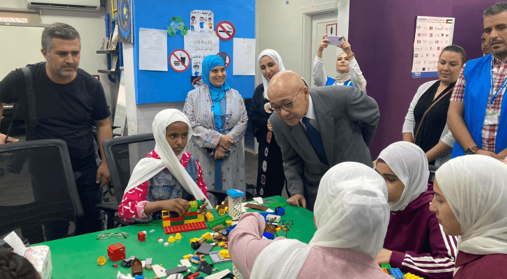 زيارة سفير اليابان في الأردن اليد أوكوياما جيرو لمركز مجتمع محلي