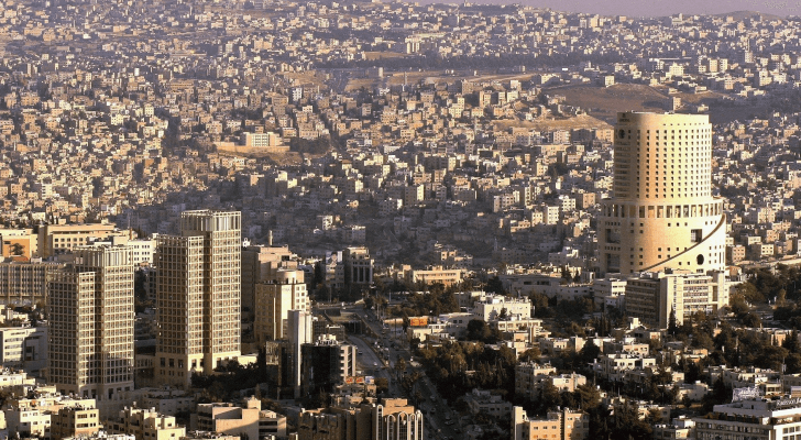 منظر عام للعاصمة عمان