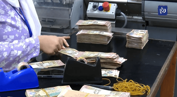 عملة ورقية أردنية