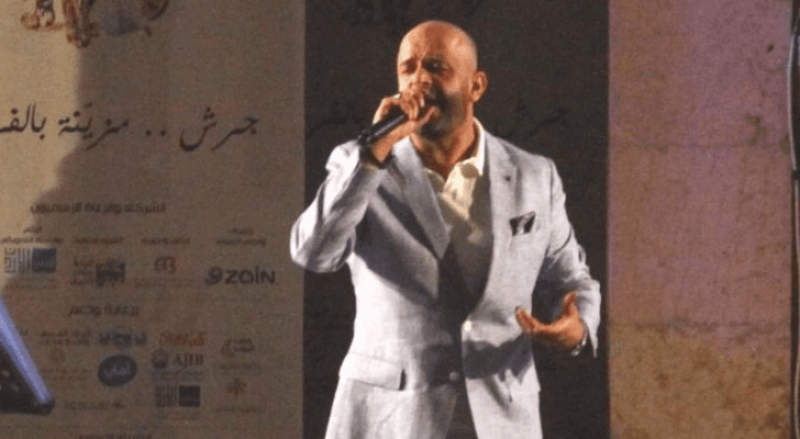 الفنان سعد أبو تايه في مهرجان جرش