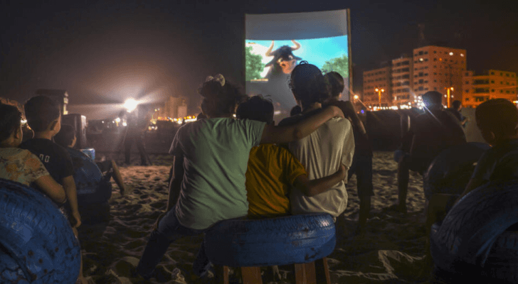 سينما البحر في قطاع غزة