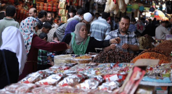 سوق في قطاع غزة