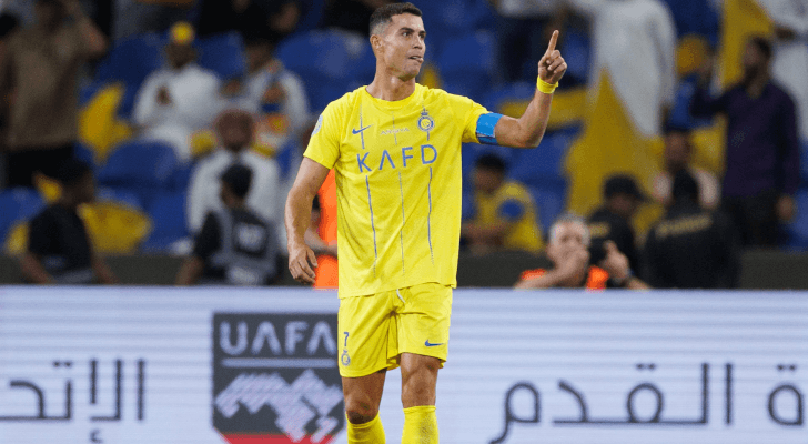 صورة لرونالدو من نهائي البطولة العربية