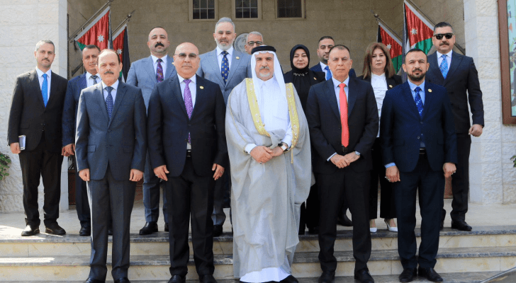اجتماع الفرايه مع رئيس وأعضاء لجنة مكافحة المخدرات والمؤثرات العقلية في البرلمان العراقي