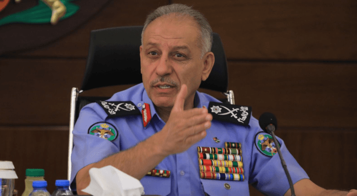 مدير الأمن العام اللواء عبيدالله المعايطة