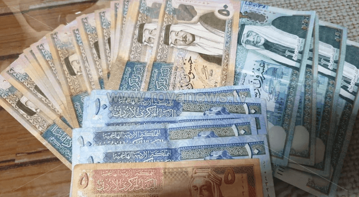 مبالغ نقدية أردنية