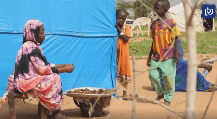لاجئون سودانيون