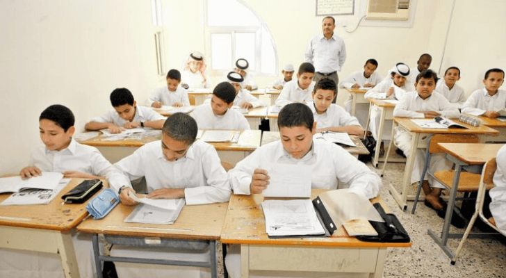 صف دراسي بمدرسة في قطر - تعبيرية