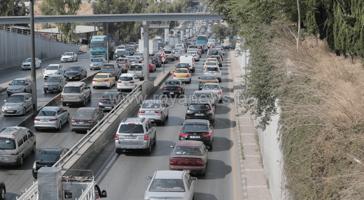 أزمات سير في العاصمة عمان