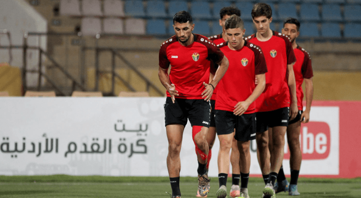 من تدريبات المنتخب الوطني