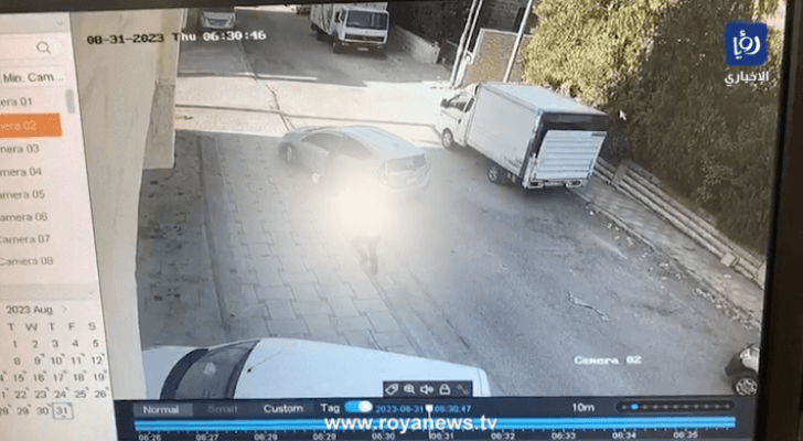 لقطة من كاميرا المراقبة