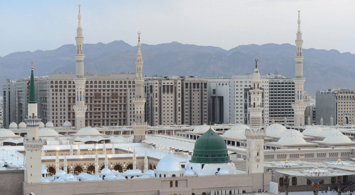 المسجد النبوي في المدينة المنورة