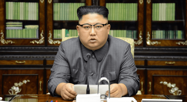 الزعيم الكوري الشمالي كيم جونج أون