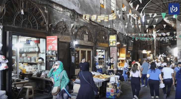 سوق الحميدية وسط دمشق