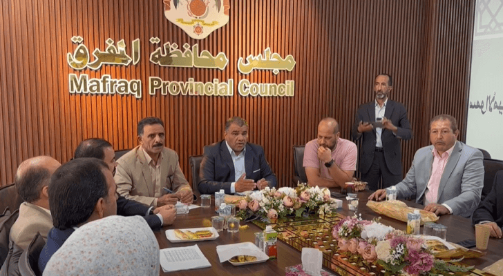 اجتماع مجلس محافظة المفرق