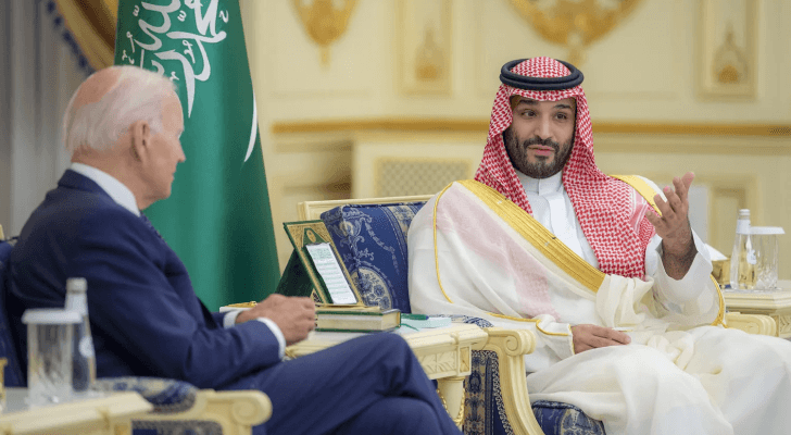 ولي العهد محمد بن سلمان والرئيس الأمريكي جو بايدن