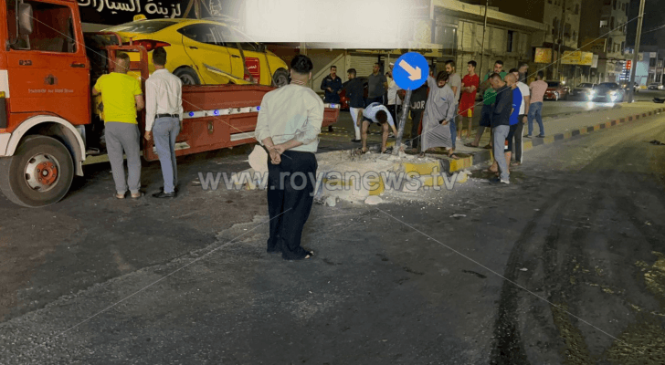 الصورة من موقع الحادث