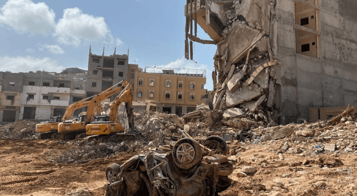 آثار الدمار في درنة