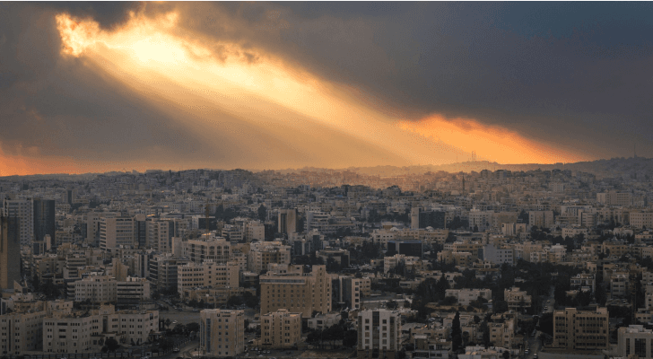 جانب من العاصمة عمان
