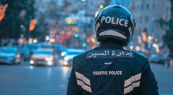 شرطي سير في العاصمة عمان