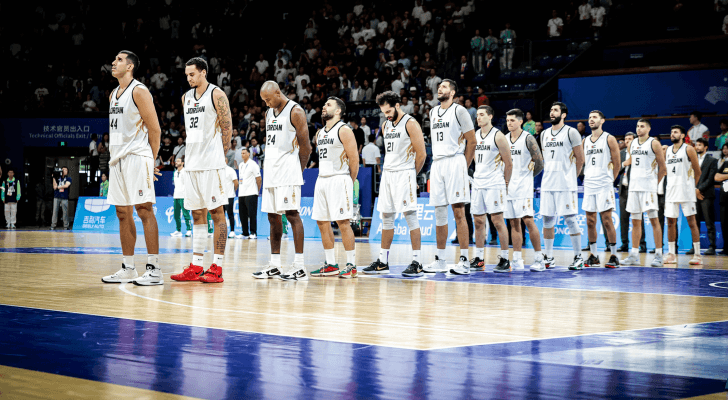 صورة سابقة للمنتخب الوطني لكرة السلة