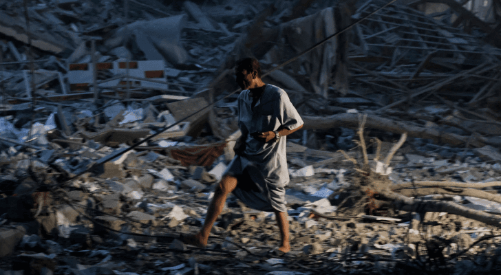 آثار العدوان على غزة