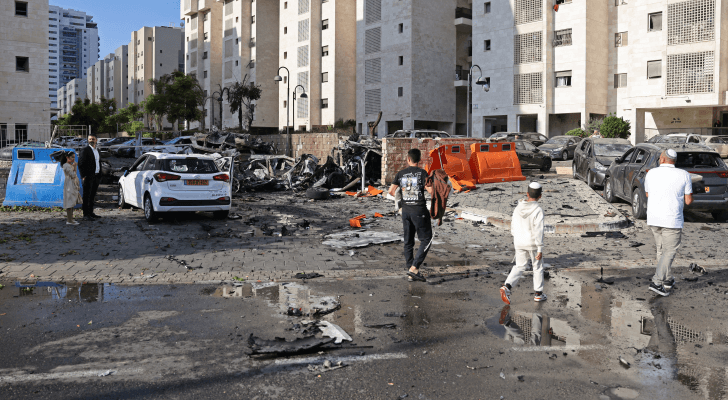 أثار الخراب في مستوطنات محيط غزة