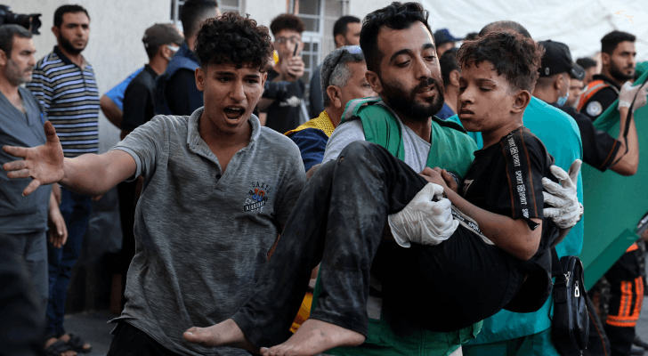 إصابات جراء قصف الاحتلال على قطاع غزة