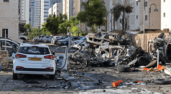 استهداف المقاومة لعسقلان المحتلة ردا على قصف المدنيين في قطاع غزة