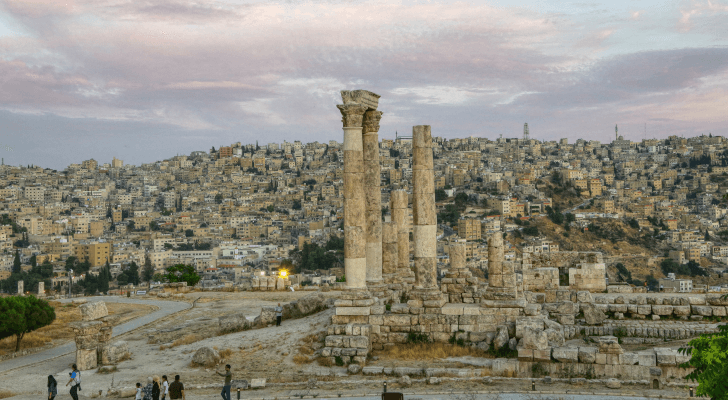 منظر عام للعاصمة عمان