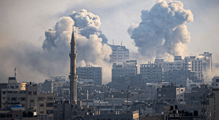 الصورة من قصف الاحتلال لقطاع غزة
