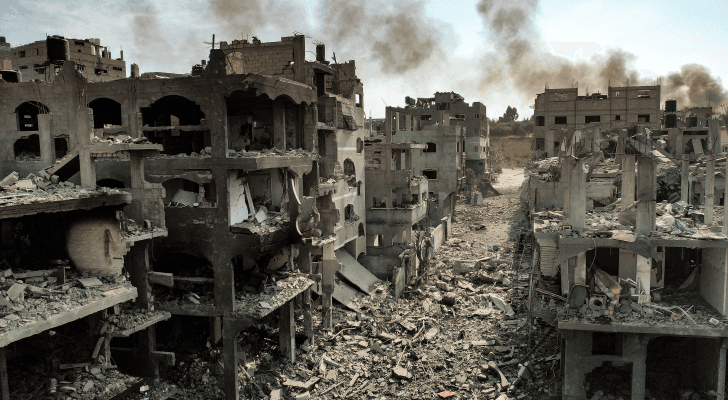 آثار العدوان على غزة