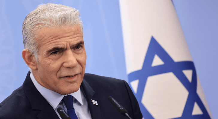 رئيس المعارضة في الكنيست ورئيس حكومة الاحتلال السابق يائير لابيد