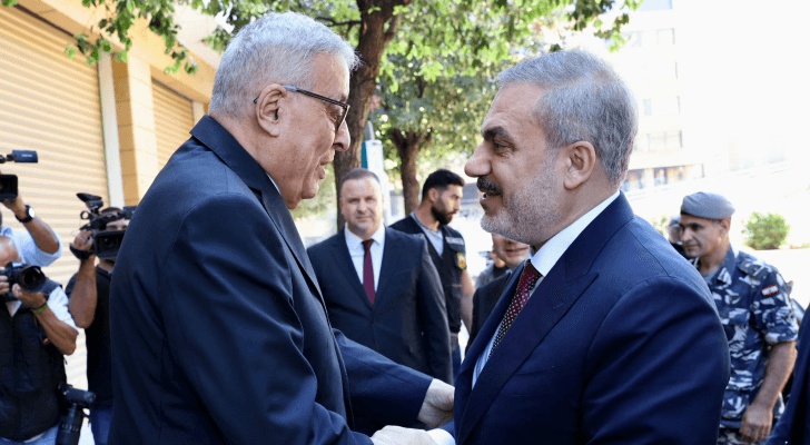 وزيرا خارجية لبنان وتركيا