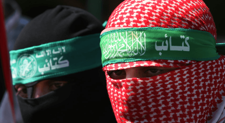 عناصر كتائب القسام الجناح العسكري لحركة المقاومة "حماس"