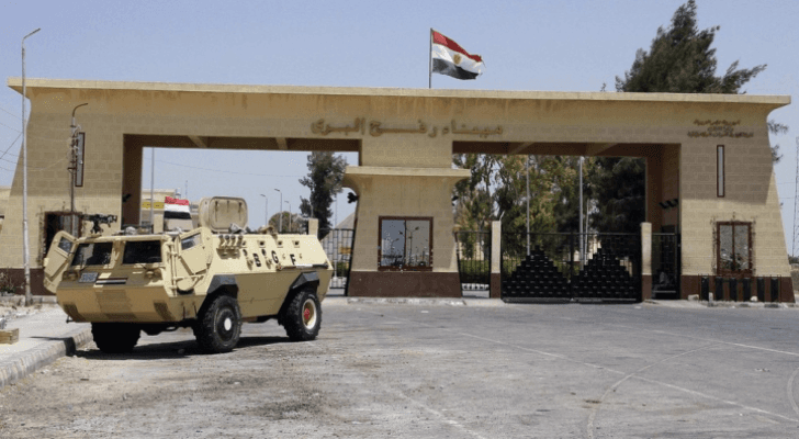 معبر رفح من الجانب المصري