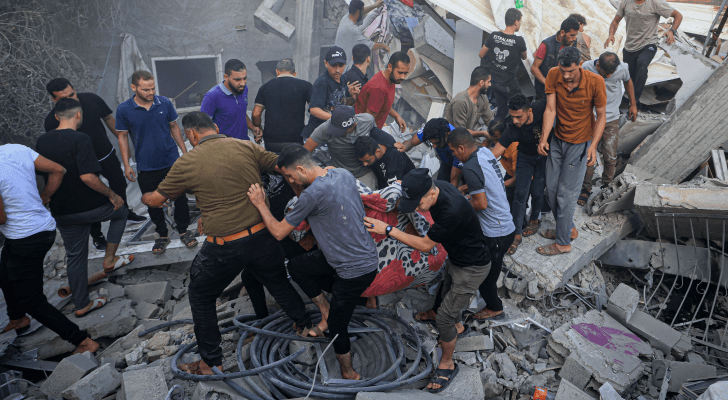 دمار خلفه قصف الاحتلال الإسرائيلي في قطاع غزة