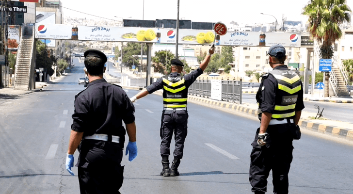 رقباء سير في العاصمة عمان