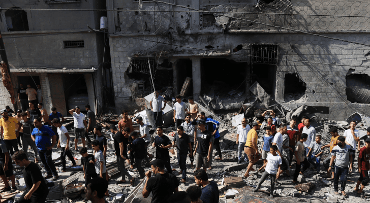 دمار خلفه قصف الاحتلال الإسرائيلي في قطاع غزة