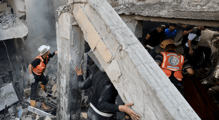 دمار خلفه قصف الاحتلال الإسرائيلي في قطاع غزة
