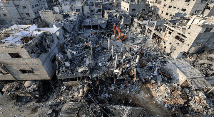 دمار هائل خلفه عدوان الاحتلال على غزة
