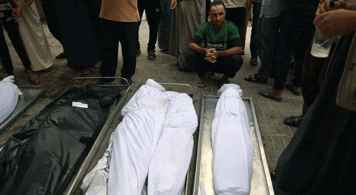 جثامين شهداء في قطاع غزة