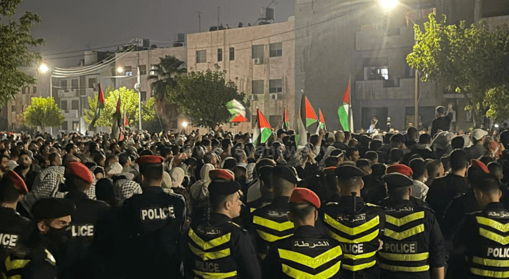 الأمن العام خلال الوقفة