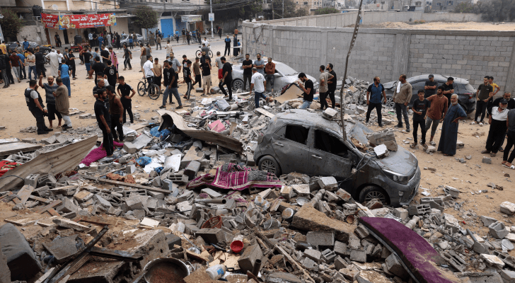 آثار العدوان على قطاع غزة
