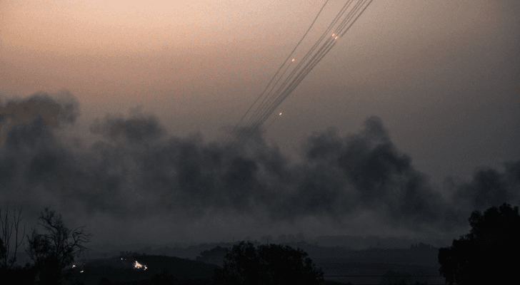 صواريخ المقاومة الفلسطينية أطلقت من قطاع غزة