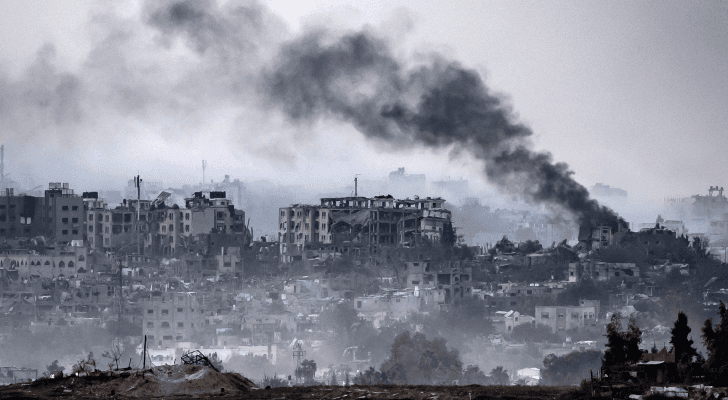 الصورة من الدمار الذي خلفه الاحتلال في غزة