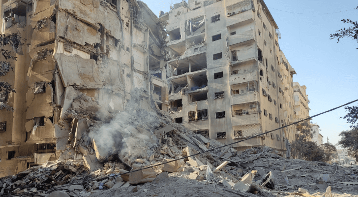 دمار خلفه قصف الاحتلال الإسرائيلي في قطاع غزة
