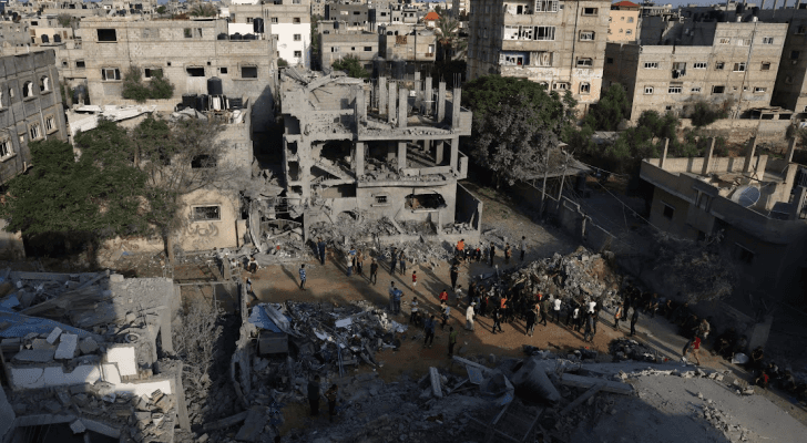 آثار الدمار في قطاع غزة